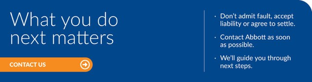 Liability claims page button - 13 July 2026 Liability notifications